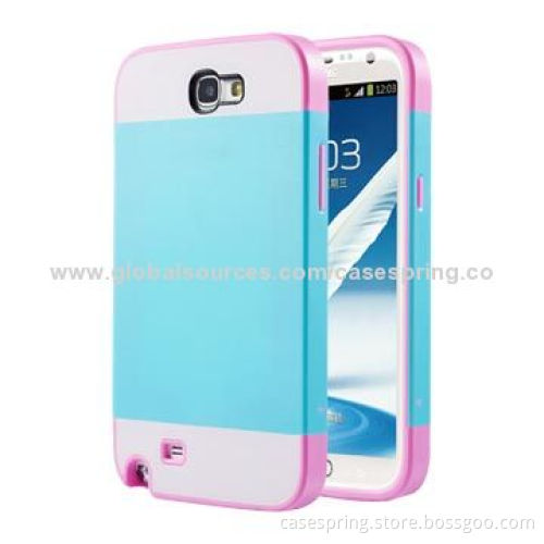 Double Color Silicone Mobile Phone Sets Ultra-thin Silicone Case for Samsung